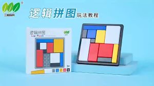 Logical Thinking Training Puzzles Toys Burning Brain Challenge Intelligence Cubes Jigsaw Board Games