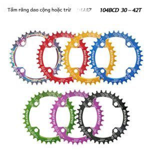 Đĩa Răng Xe Đạp Leo Núi HASSNS 104BCD Đĩa Răng Tròn Và Elip Đĩa Răng Đơn Đồ Dùng Xe Đạp Phụ Kiện Đồ Dùng Xe Đạp