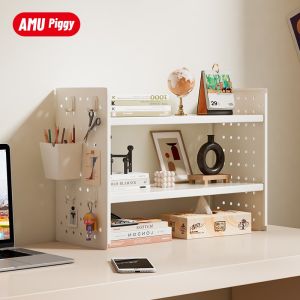 AMU·PIGGY | Desktop Storage Shelf Hole Board