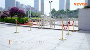 Rope Barrier Red Stanchion Crowd Control Ropes Barriers And Poles Carpet Belt Gold Post Hanging Posts Set With