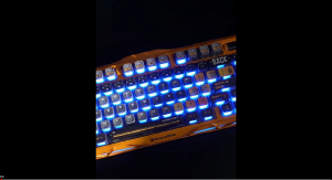 GravaStar Mercury K1 Pro 75% Wireless Bluetooth 2.4G Mechanical Gaming Keyboard  Dual RGB Lighting Tri-Mode Connectivity & Custom Kailh Speedy Mint Switches
