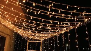 NAJIA LED Christmas Lights 100LED 200M String Indoor Outdoor Party Light Decor Lighting Fairy Light Home Light Led Light Lamp PRELOVED