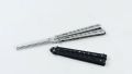 KNIFEZER Pisau Sisir Besi Butterfly Balisong Training Knife CS GO - LF-9898. 