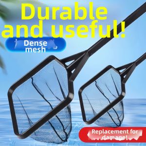 Fish Catching Net for Aquariums with Adjustable Stainless Steel Handle