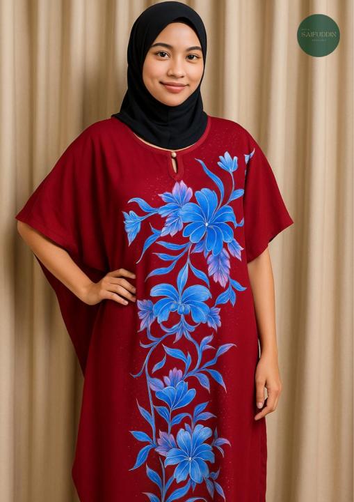 KAFTAN KELAWAR TERENGGANU DESIGN EKSKLUSIF PEMBORONG & PERUNCIT