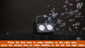 JH Mesin Pembuat Gelembung 2in1 Automatic Stage Bubble Machine 5V - RR160