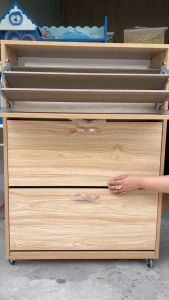 TỦ GIÀY DÉP THÔNG MINH CHẤT LIỆU GỔ CÔNG NGHIỆP.