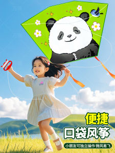 Đồ Chơi Ngoài Trời Dễ Mang Theo Cho Trẻ Em Hoạt Hình Gió Nhẹ Dễ Bay 2024 Đồ Chơi Ngoài Trời Mới Vải Vải PP