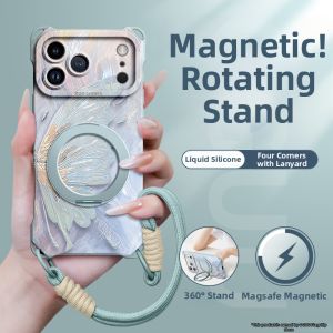 GGUU | Silicone Air Integrated Magnetic Phone Case with Wristlet and Crossbody Strap