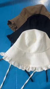 Summer Outdoor Bucket Hat Women Fashion Sun Hat for Sun Protection Wide-brimmed Fisherman Hat Panama Hat