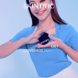 Skintific Perfect Stay Velvet Matte Cushion Long Wear Foundation Full Coverage Oil Control Waterproof Makeup