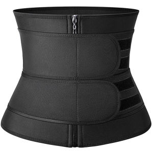 Waist Trainer for Men Slimbelt Body Shaper Waist Trainer Body Shaper Girdles for Women Tummy Belly Fat Trimmer Sauna Sweat Belt Adjustable Slimming Fitness Worktout Body Shaper Slim Waist