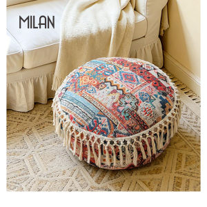 Milan | Bohemian Fringe Pouf