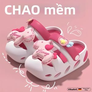 WEIKAMAYI | Giày Dép Thoáng Khí Cho Bé Gái Chống Trơn Trượt Kháng Mùi
