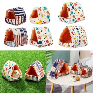 CRUSHES Rabbit Squirrel Lồng nhỏ Mùa đông Động Vật nhỏ Ngủ Giường Ngủ Guinea Lợn Tổ Ấm Mat Nhà chuột đồng