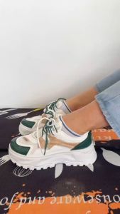 💗พร้อมส่ง💗 รองเท้าผ้าใบผู้หญิงแฟชั่น เสริมส้น สวมใส่สบาย น้ำหนักเบา สวยมาก 📌ส่งเร็ว📌ไซส์36-40 A703