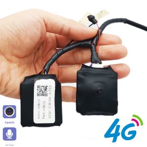 Camera IP Không Dây 4G Mini Camera Lỗ Kim CCTV P2P Onvif Có Âm Thanh Mô-đun Camera SIM Tự Lắp Ráp 5MP Vỏ Đen Trong Nhà Cho Camera An Ninh Camhipro