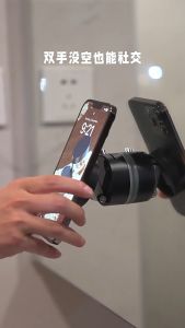 360 Degree Phone Holder Car Bracket Vacuum Suction Cup Foldable Retractable New Magnetic Pemegang Telefon Bimbit Kereta