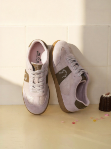 Josiny | Purple Vintage Thick Sole Womens Training Shoes