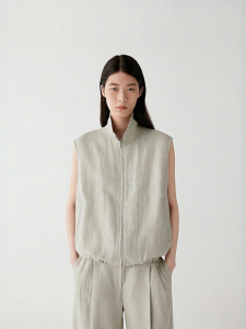 ICICLE | Summer New Arrival Linen Twill Waistcoat
