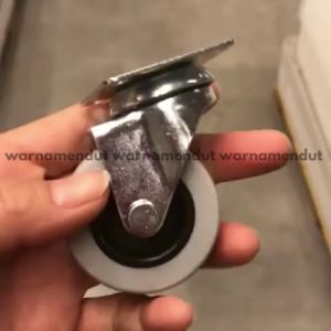 Roda Troli Etalase Karet 50mm Putar Set Isi 4 WMO IK88774