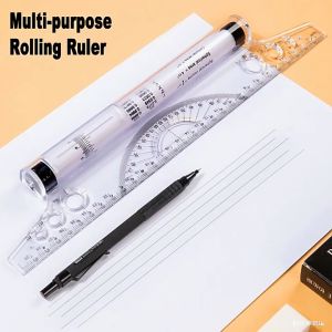 30cm Rolling Parallel Ruler Student Design Drawing Practice Drawing Geometric Drawing