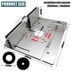 Aluminum Router Table Insert Plate & Miter Gauge: A Comprehensive Guide