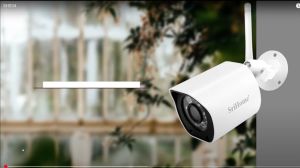 SriHome กล้องวงจรปิดไร้สาย WiFI Full HD  5MP  หมุนได้ 360°  5G Dual Band cctv wifi IP66 Waterproof
