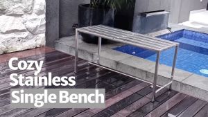 Seahorse Cozy - Kursi Tunggu | Kursi Outdoor - Stainless Steel