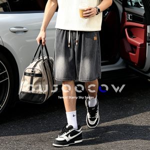 GUJOOCOW | Summer Thin Loose Straight American Casual Men Shorts