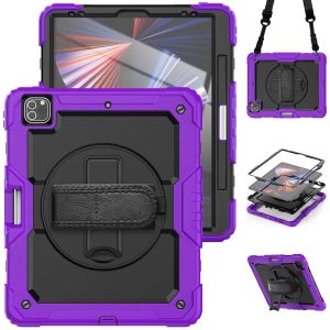 360 Rotation Kids Stand Tablet Case for 2026 New IPad Air 8 M4 11 13 inch For iPad A19 12th 11th 10th A16 Air 7 6 M3 M2 Cover