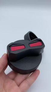 2 ชิ้น เตาแก๊สเบกาไลท์เชิงพาณิชย์ สำหรับใช้ในบ้าน อะไหล่ 75 มม. ปุ่มขนาดใหญ่สีดำ