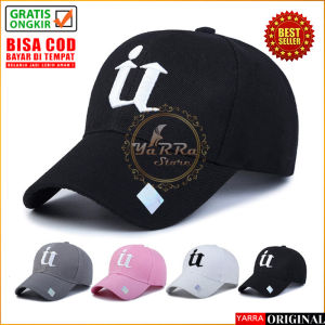 Topi Baseball Dewasa Aksen Huruf U Casual Cap Outdoor Sport Golf Bahan Katun TTZ YARRA