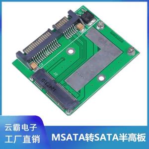 EELHOE | // MSATA SSD To 2.5 SATA 6.0gps Adapter Converter Card Module Board Mini Pcie Ssd