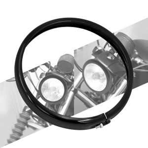 Motorcycle Black 5.75 Headlight Headlamp Trim Ring For Harley Softail Street Bob Sportster XL 883 1200 Dyna FXBB FXLR FXST 114