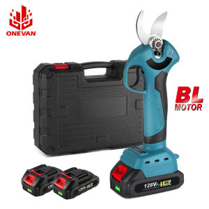 Brushless Electric Pruner Shear 4 Gears Efficient Rechargeable Efficient Fruit Tree Bonsai Pruning Cutter For Makita 18V Battery
