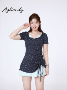 Agliondy | Bộ Đồ Bơi Kín Dành Cho Phụ Nữ Plus Size