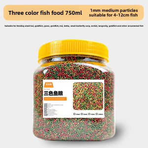MONLEYTA | Color Enhancing Fish Food For Koi And Ornamental Fish Large Medium Small Granules Clear Water Fish Feed Manlieta Brand