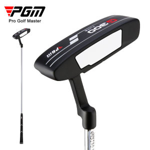 PGM G300 series beginnner men right handed golf putter black club with steel shaft and batting aid line design TUG025