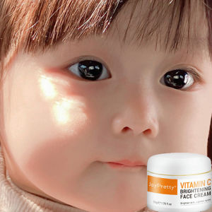 Joypretty Effective Whitening Vitamin CFace Cream Remove Acne Spot Pigment Dark Spots Pigmentation Moisturizing Skin Care 50g Whitening Cream Collagen Cream Blemish Removal Melanin Whitening Repair Skin Brightening Anti-aging VC Vitamins VC维生素面霜