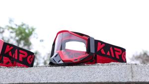 karos | Karos Motorcycle Goggles-Premium Off-Road Riding Glasses Men Motocross Helmet MX Moto Dirt Bike ATV Outdoor Sports UV400 Eyewear