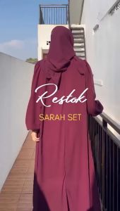 Gamis Jumbo LD 140 130 120 Lebaran 2025 Viral Wanita Dewasa Motif Polos Simple Bahan Ceruty Babydoll