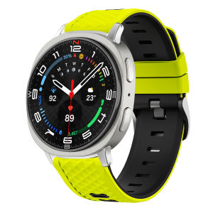 Dây Đeo Thể Thao Silicon Cho Samsung Galaxy Watch Classic Ultra 2 7 2025 Dây Đeo Hai Màu Tương Thích Với Các Mẫu 40mm/44mm Và 8mm/46mm
