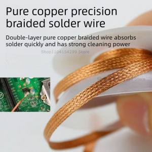 High Conductivity Flexible Copper Braided Wire Pure Copper Grounding Strap for Electrical Earthing and Equipment Connection