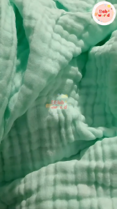 JUBON Khăn Tắm Cho Bé vải Xô Trơn 5 Lớp Cao Cấp Mềm Mịn Thấm Hút Nhanh Không Xù Lông An Toàn Cho Da Bé Khăn Đa Năng Trẻ Em