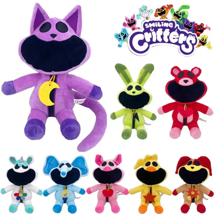 Smiling Critters Plush Toy dogday Hopscotch Catnap Bearhug Plushie ...