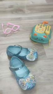 giày bé gái công chúa kim tuyến lấp lánh