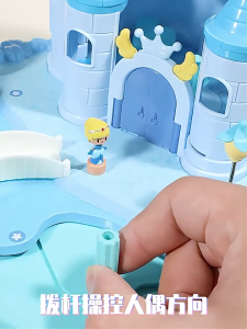 [สินค้าใหม่] ชุดของเล่นปราสาทเจ้าหญิงแม่เหล็กพร้อมแสงและดนตรีสําหรับเล่นจินตนาการ ปราสาทสไตล์ใหม่เอลซ่ากล่องของขวัญใหญ่ตุ๊กตาเอลซาแม่เหล็กชุดตุ๊กตาสาวเจ้าหญิงของเล่นเด็ก