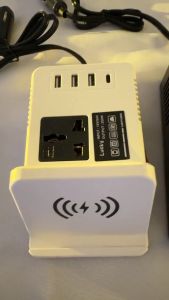 Vehicle Inverter for Laptop 200W Car Charger Automotive Inverter Car Charger 3 Fast Charging USB Ports Car Plug serph