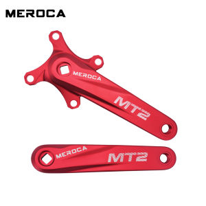 Meroca | MEROCA MT2 Square Taper MTB Crankset Aluminum Alloy 170mm Crank 104BCD Narrow Wide Chainring 32-42T 8-12 Speed Bicycle Crank